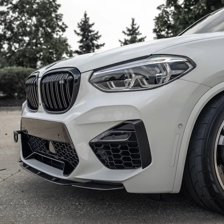 For 2019 2020 2021 BMW F97 F98 X3M X4M Front Lip Shovel Spoiler