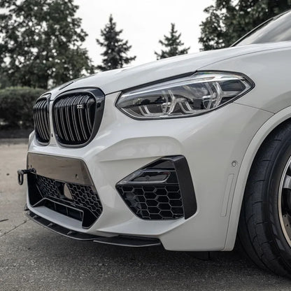 For 2019 2020 2021 BMW F97 F98 X3M X4M Front Lip Shovel Spoiler
