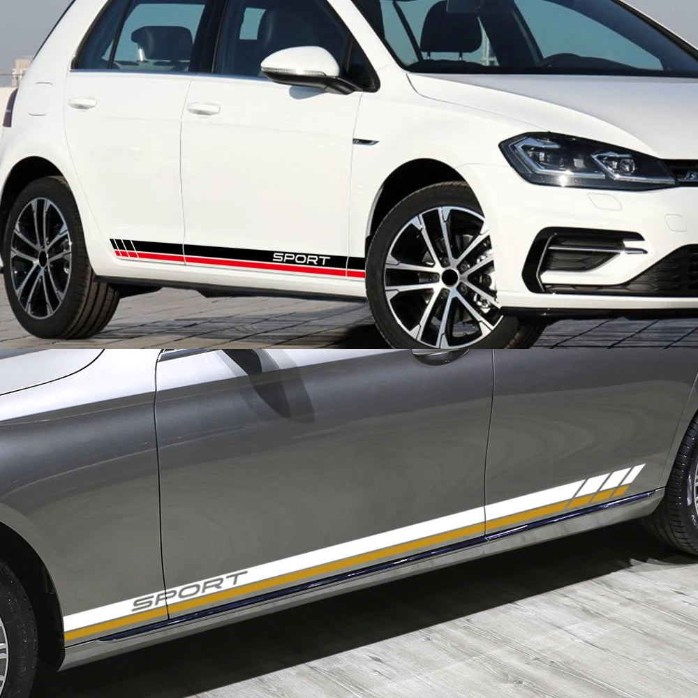For Volkswagen VW Tiguan Golf Passat Door Side Sticker Polo id.4