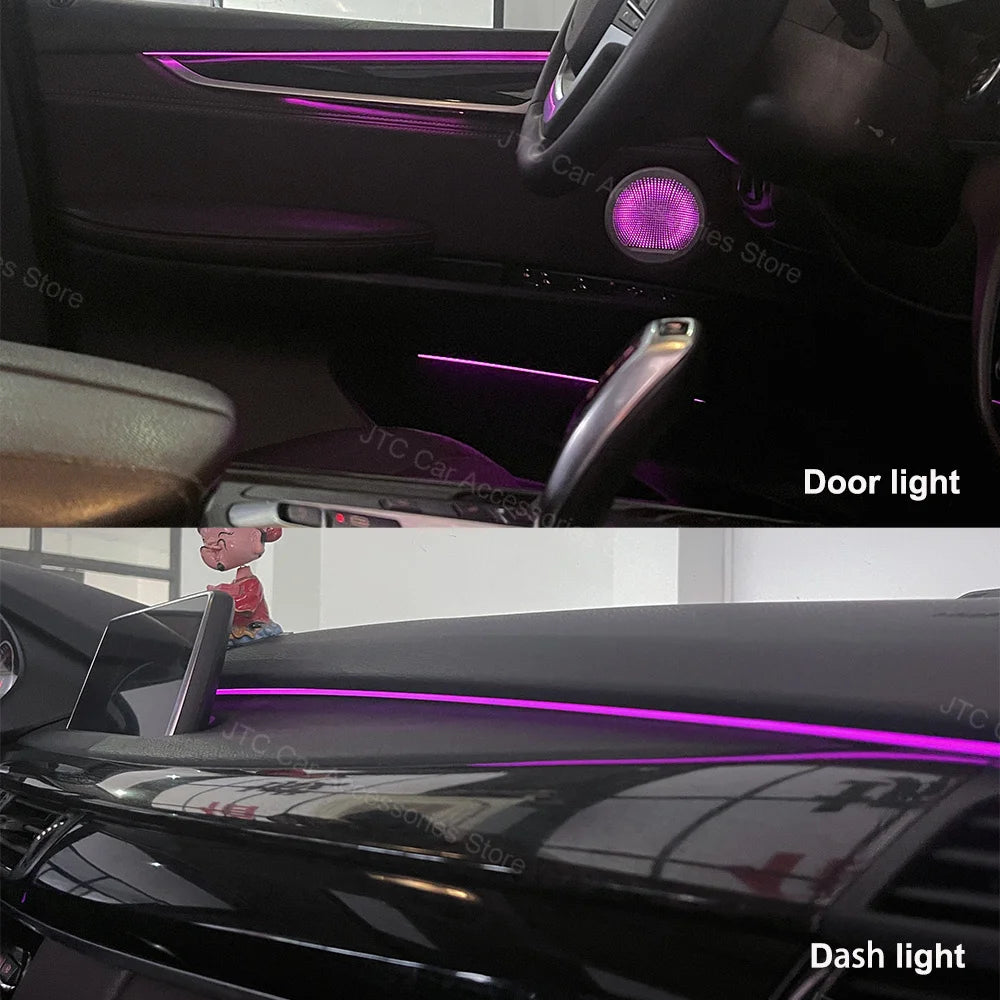 For BMW X5 F15 X6 F16 Colors RGB Ambient BMW X5 X6 Interior