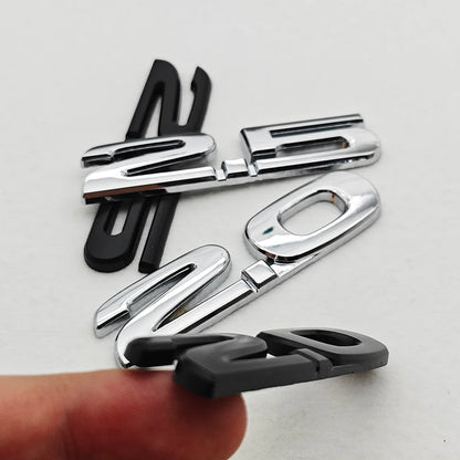 For Mazda3 CX-30 CX-5 CX-50 CX-8 3D Metal Sticker Logo Awd 2.0