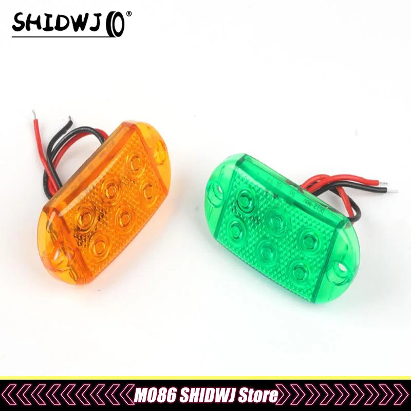 Set 12-80v Trailer Truck Signal Indicator 6leds high-brightness