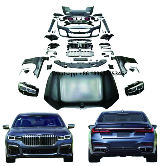 For 7 Series G11 G12 Old 2021 Facelift Body Kit Headlights