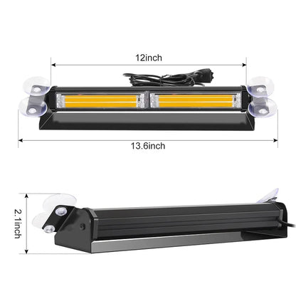 12V 24V Cob Strobe Brightness Flashing Warning Signal Cup