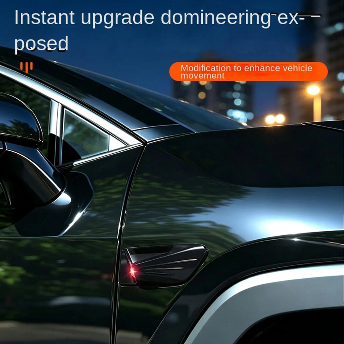 For Sedan Solar Powered Waterproof Flashing Simulated Camera