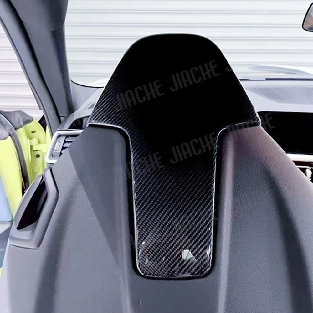 For BMW G80 M3 F91 F92 Dry Carbon Interior SEAT Back Covers
