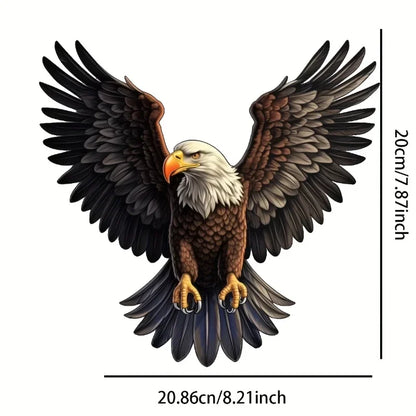 For Auto Door Window Body Vinyl 3D Flying Eagle Hd Picture