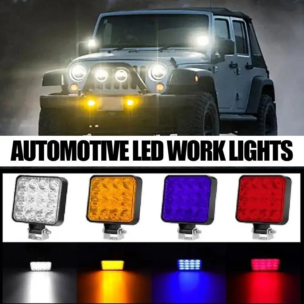 Work Brightness Neon Night Cars Truck off-road Vehicles SUV