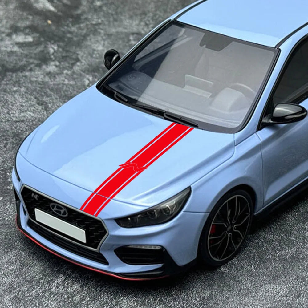 For Hyundai I30N I30 N-Line Gdi Hood Bonnet Sticker MK3 Racing
