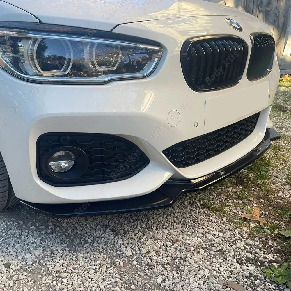 For BMW 1 Series F20 F21 M Sport Lci Front Bumper Lip Splitter