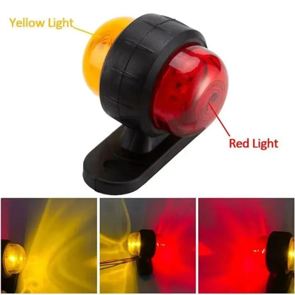12-24v MINI Warning Side Marker Truck Double Lighting Indicator
