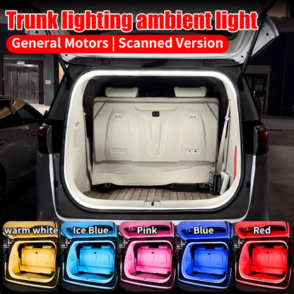 For Vehicle Silicone Trunk Ambient Flowing non-destructive