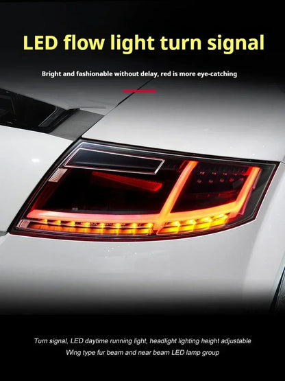 For Audi Tt Taillights 2006-2014 Full Ft Tail Dynamic Turn
