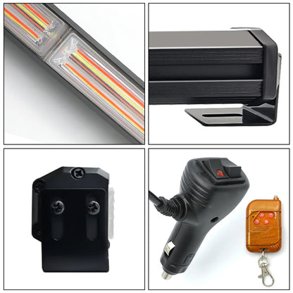 For Tow Wireless Warning Bar Rooftop Safti Stroboscopes Strobe