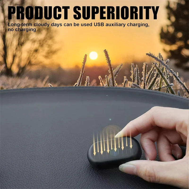 Solar Power Fake Dummy Alarm Warning Security anti-theft Flashing