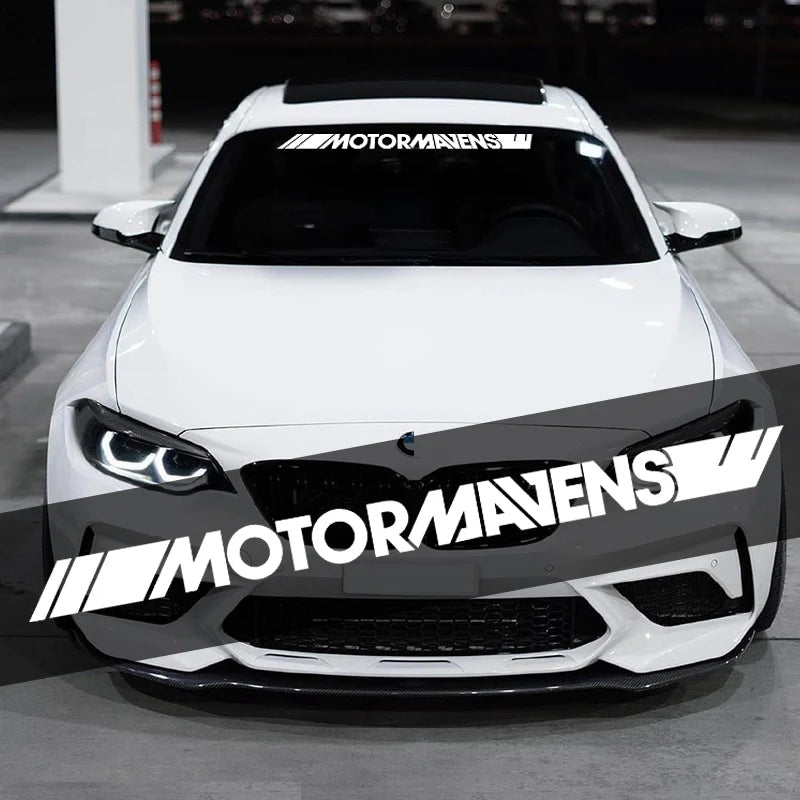 1PCS Sport Sticker Cool Front Rear Windshield Window Vinyl