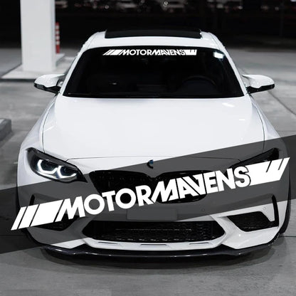 1PCS Sport Sticker Cool Front Rear Windshield Window Vinyl