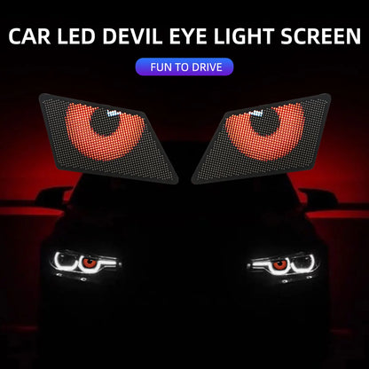 Devil S Eye Display Headlight Modification Animation Angle Eyes