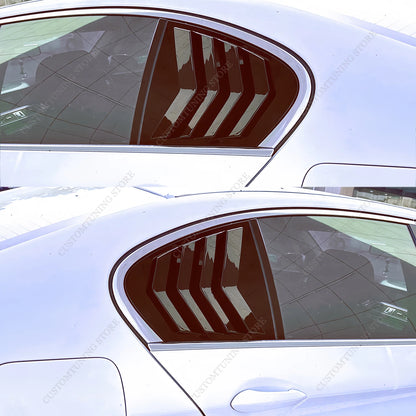For BMW F10 525I 530D 530I Rear Window Louvers 545I M550I 550D