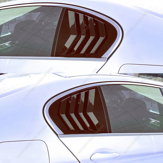 For BMW F10 525I 530D 530I Rear Window Louvers 545I M550I 550D