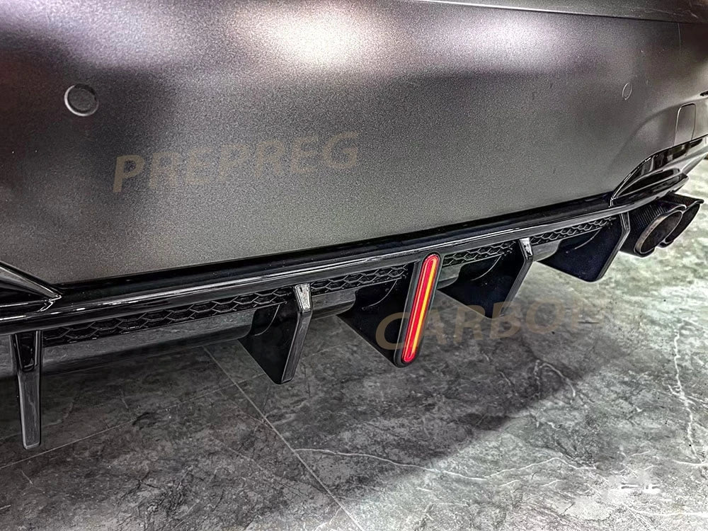 For BMW 3 Series G20 G28 Rear Bumper Lip Diffuser Splitter M