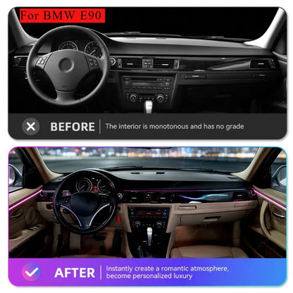 For BMW 3 Series E90 E91 E92 E93 Ambient Interior Symphony