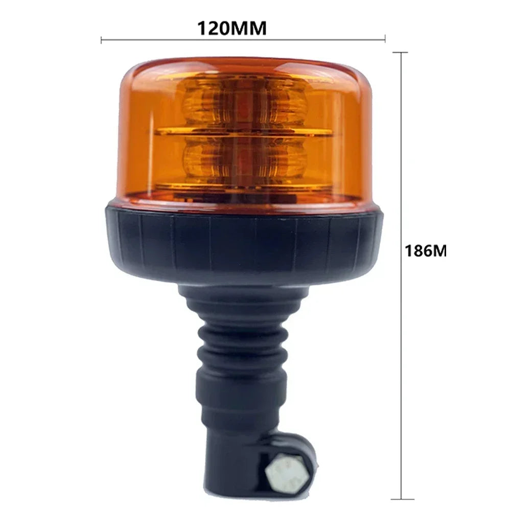 12V 24V Waterproof Modes Amber Warning Emergency Strobe Flashing