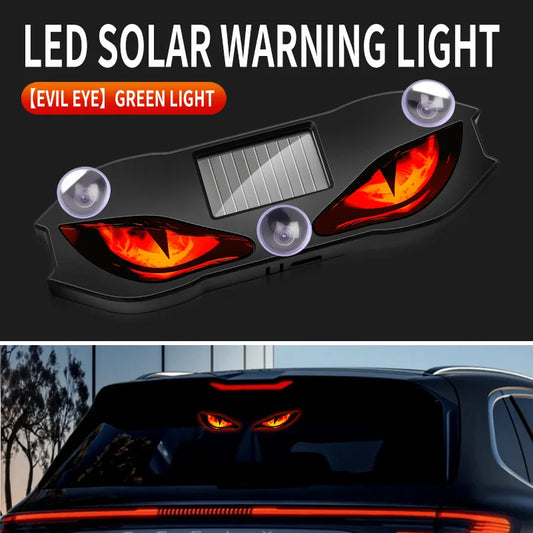 1PC Solar Devil S Eye Window Dynamic Mood Expression