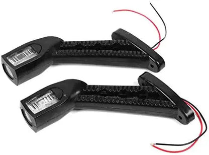 For Trailer 2PCS Side Marker 175MM Height Heavy Duty Rubber Base