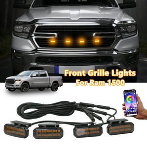 For Ram 1500 Accessories Beusfirts Front Grille Daytime Running