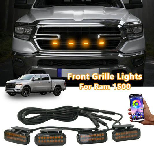 For Ram 1500 Accessories Beusfirts Front Grille Daytime Running