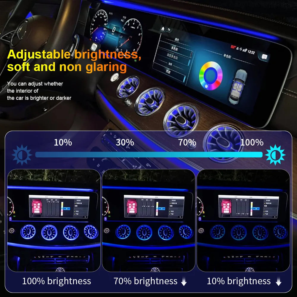 For Mercedes Benz E-Class W213 2016-2023 Colours Air Vent