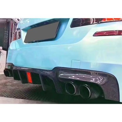 For BMW 5 Series F10 M5 Rear Bumper Lip Diffuser 2011-2016 ABS