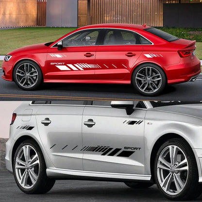 For Audi A3 8P 8V 8L Side Door Sticker Sport Trim Exterior 8Y