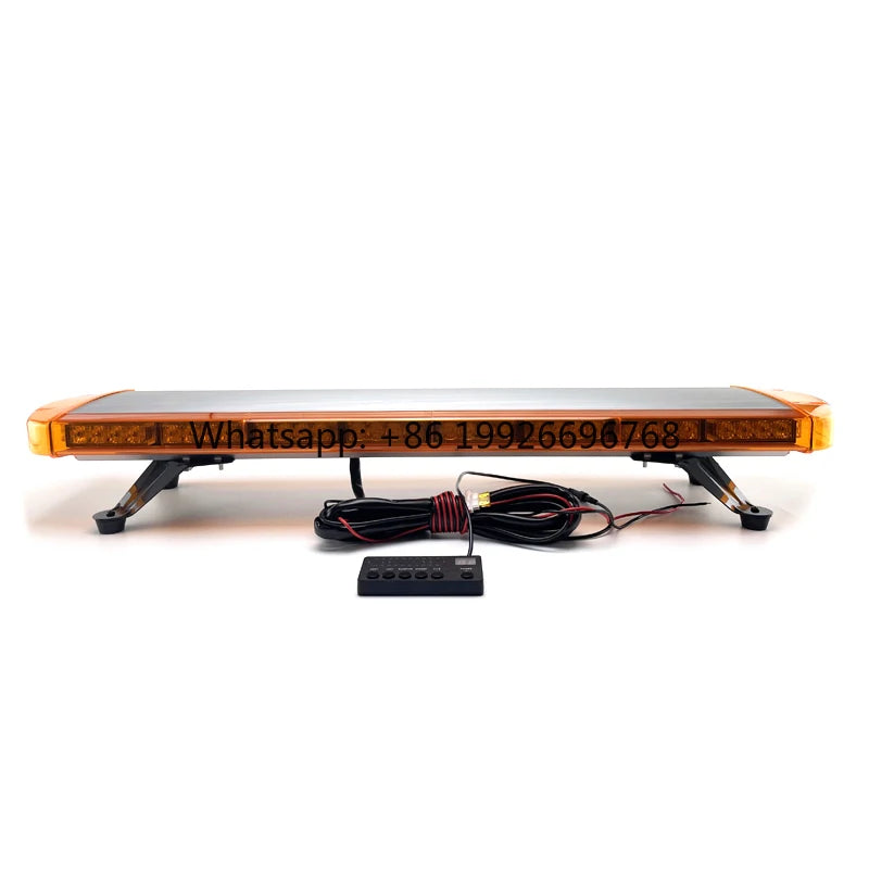 Bright Watt Slim Strobe Bar Roof Truck Towing Recovery
