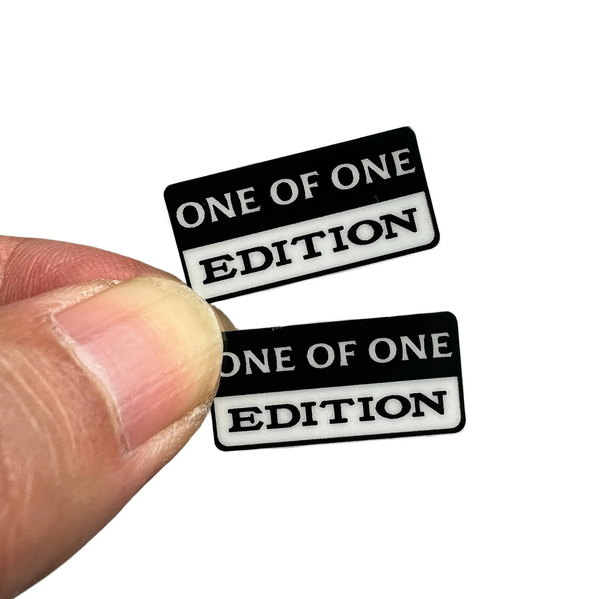 2PCS Set One Edition Sticker Waterproof Vinyl Decal Jdm