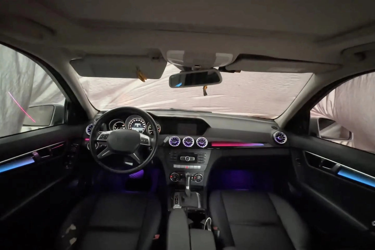 For Mercedes C-Class W204 2007-2014 – 12V RGB Vent Atmosphere