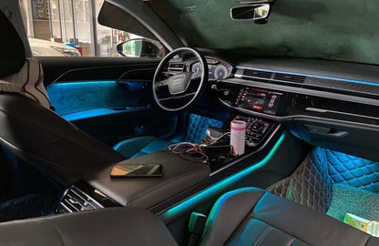 For Audi A8 D4 D5 2010-2025 Colors Mmi Control Ambient