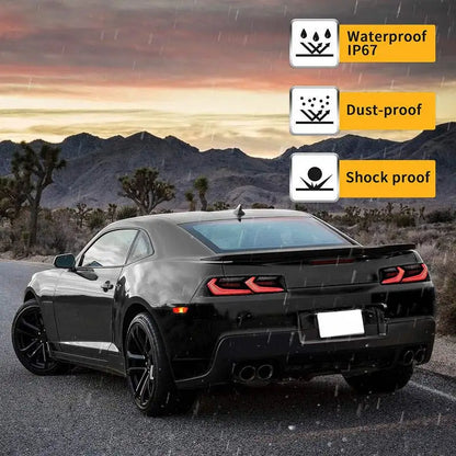 For VW Polo Gti LED Taillights Drl Dynamic Turn Signal Brake