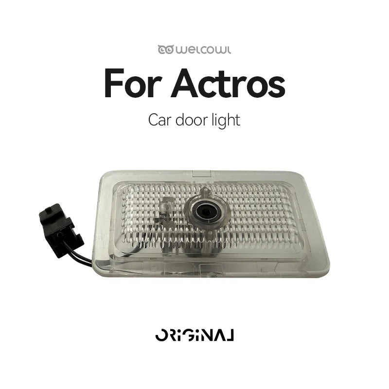 For Mercedes-Benz Actros L F MP1 2PCS Door Welcome Projector