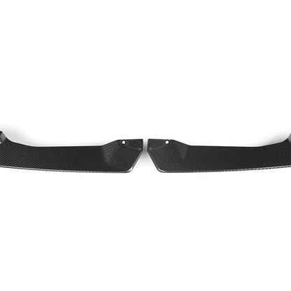 For BMW 3 Series G20 G21 Real Dry Carbon Fiber Front Bumper Lip