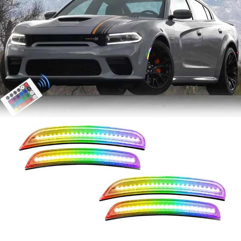 For Dodge Charger Chrysler 300 2015-2023 RGB Front Rear Fender