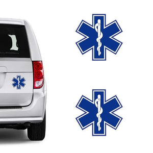 Stickers Amusing Star Life Sticker Reflective Tail Decal Creative