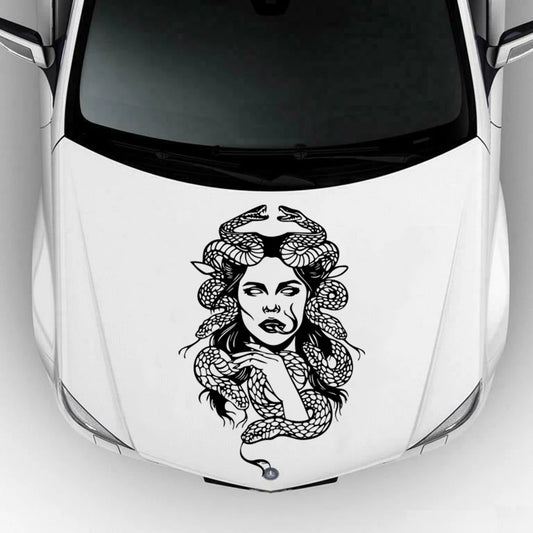 For Hood Bonnet Bumper Door Side Cartoon Medu Sa Horror Snake