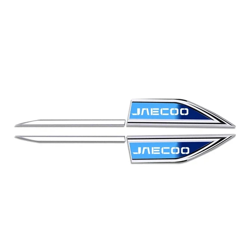 2PCS Fender Side Emblem Body Protective Sticker Fit Chery