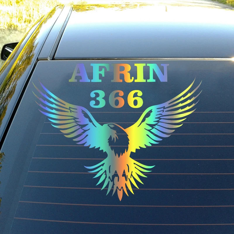 For Auto Motorcycle Trailer Windows Laptop Sticker Afein 366