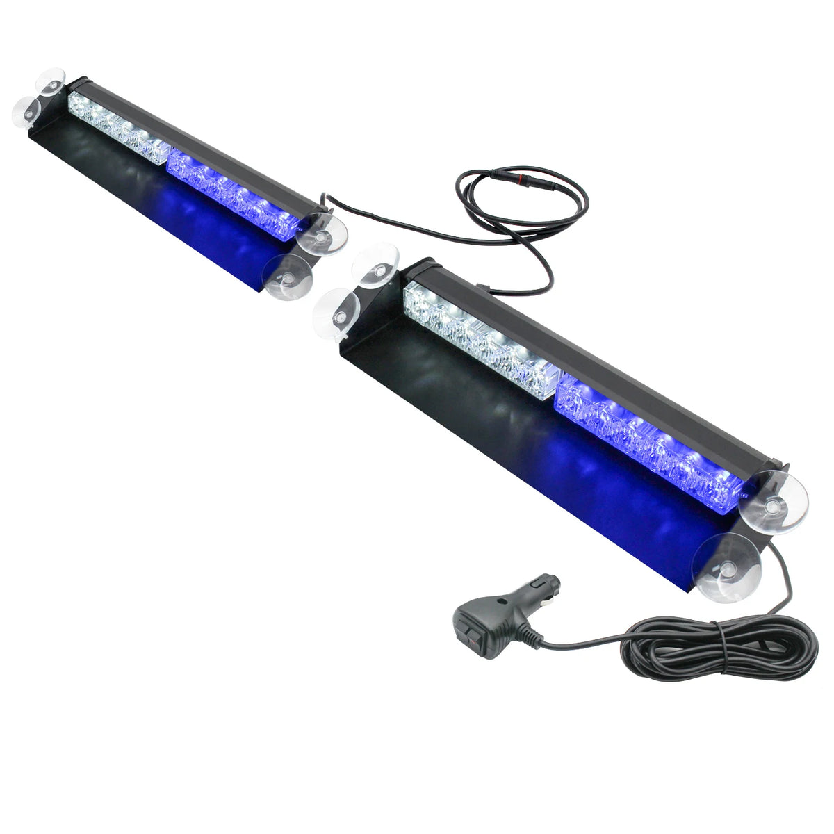Laikesi Alumium 12v-24v 24LED Dash Emergency Strobe Windshield