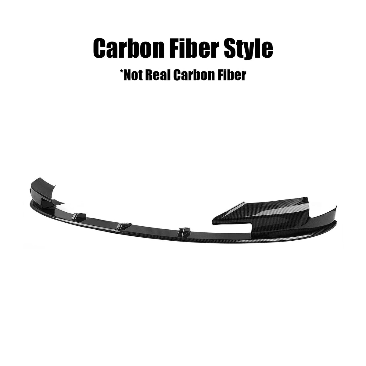 For BMW F10 M5 2012-2016 4PCS Front Bumper Spoiler Lip Splitter