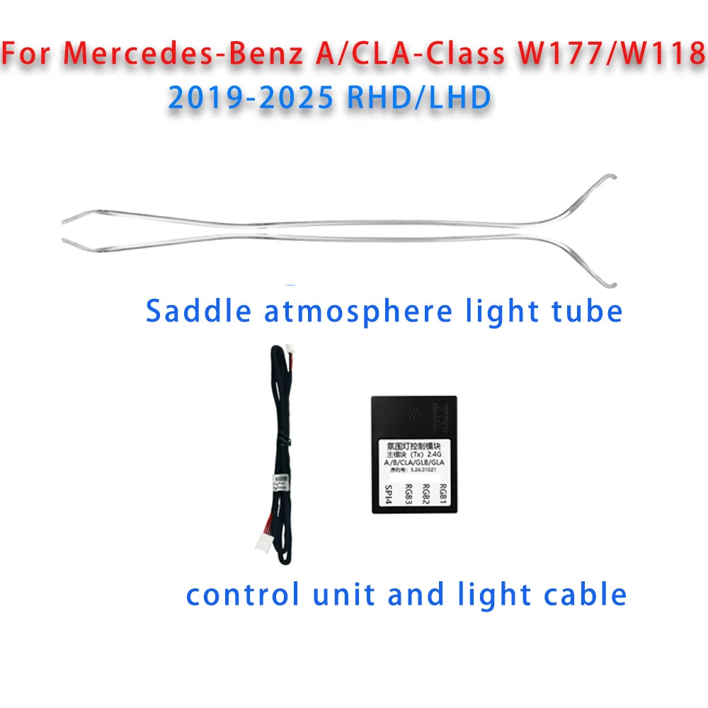 For Mercedes-Benz A B Cla GLA-class W177 W118 Door Bars Interior