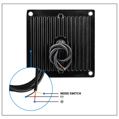 Strobe Warning Grille Flashing Truck Amber Traffic 12V 24V